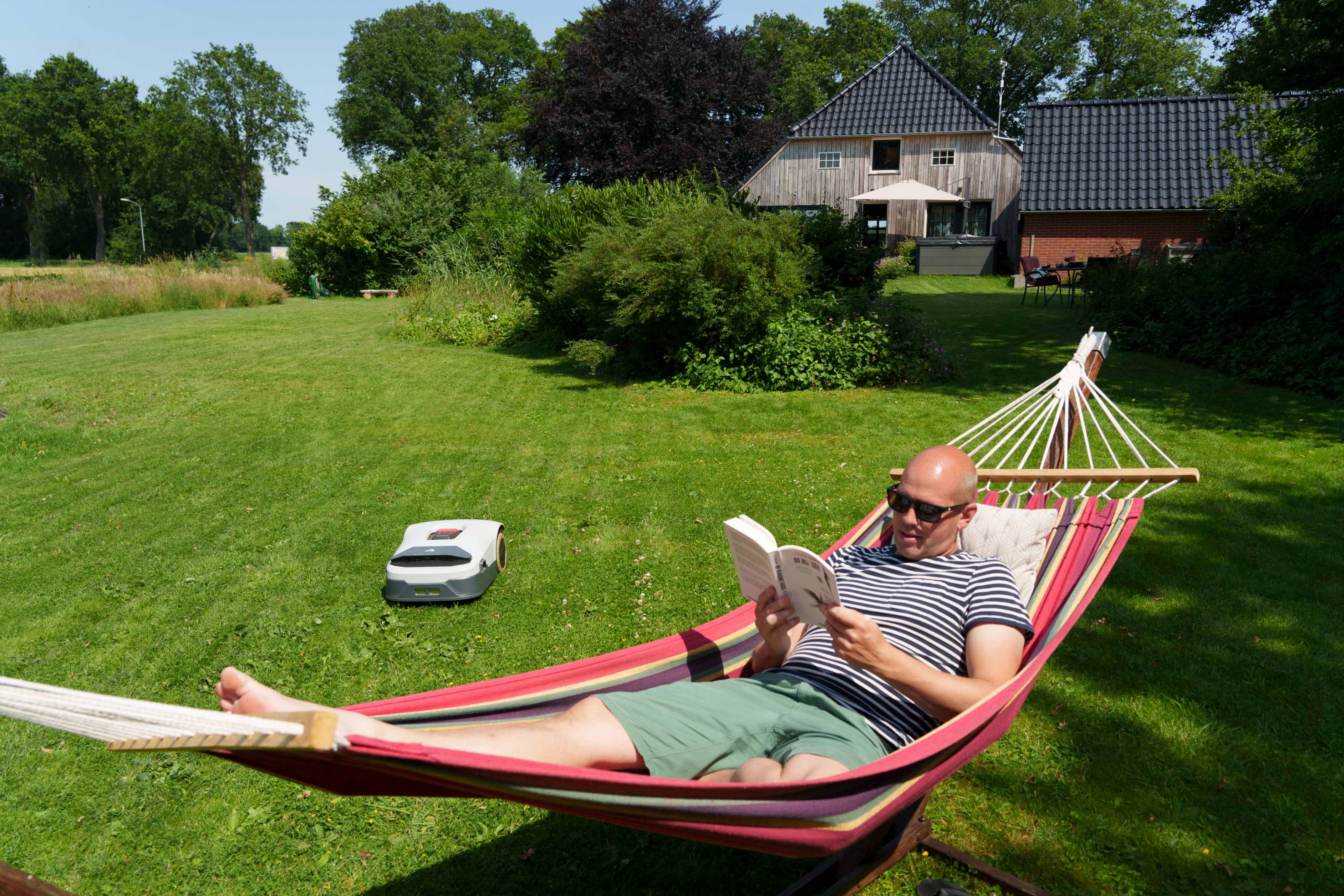 Reliable, neat and user-friendly, the Anthbot Genie lawn mower is a wish come true