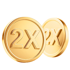 2× Reward Points & Earn 500 Points