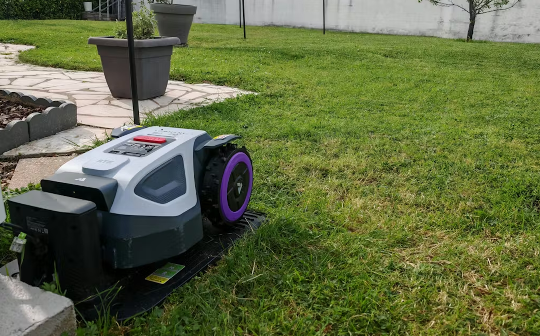 Clean Sheet Season robot mower scene