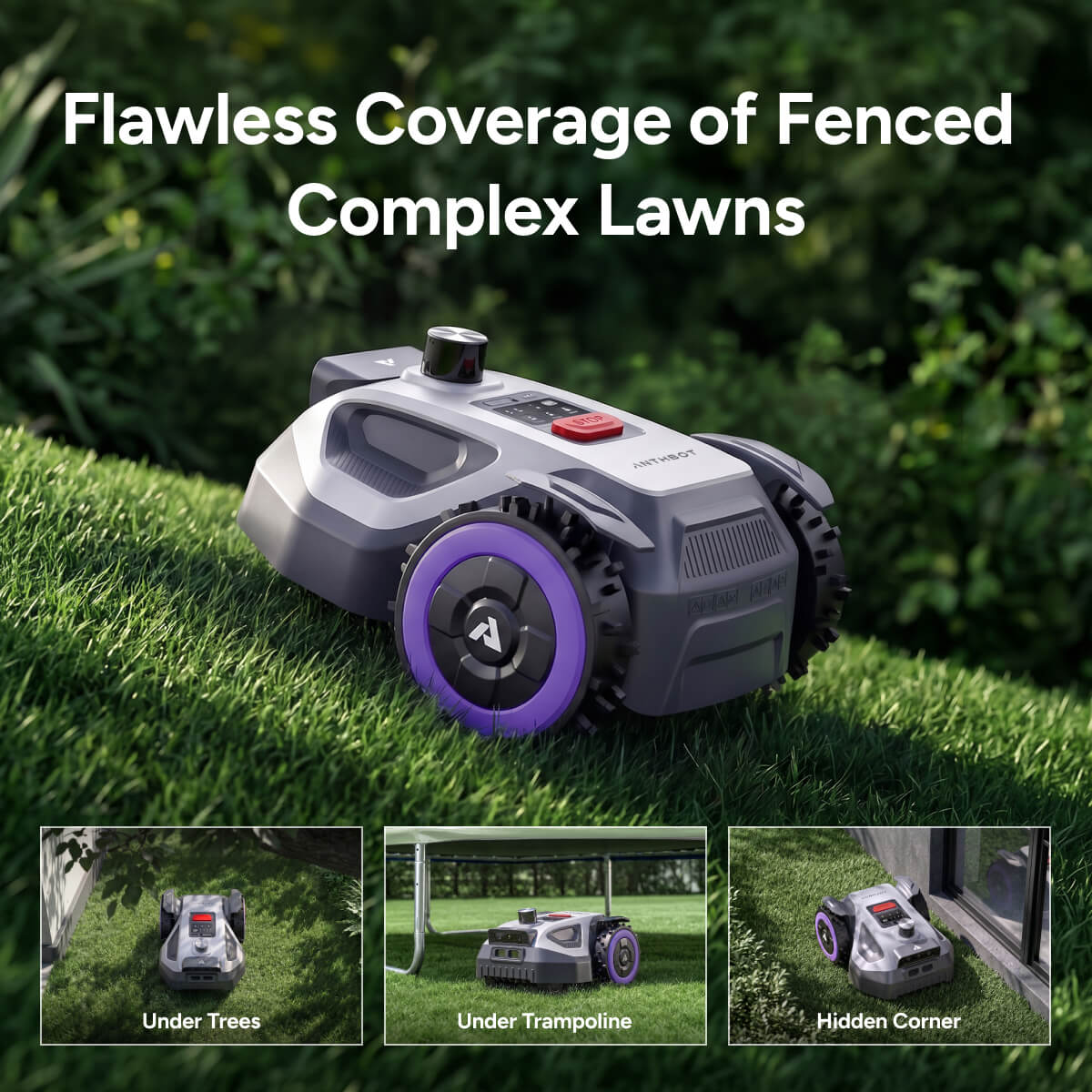 ANTHBOT M5 LiDAR Robot Lawn Mower | ANTHBOT US